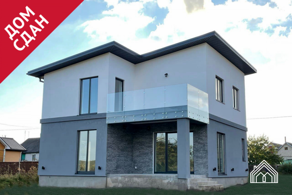 Двухэтажный дом,  Малаховичи (166 м²)