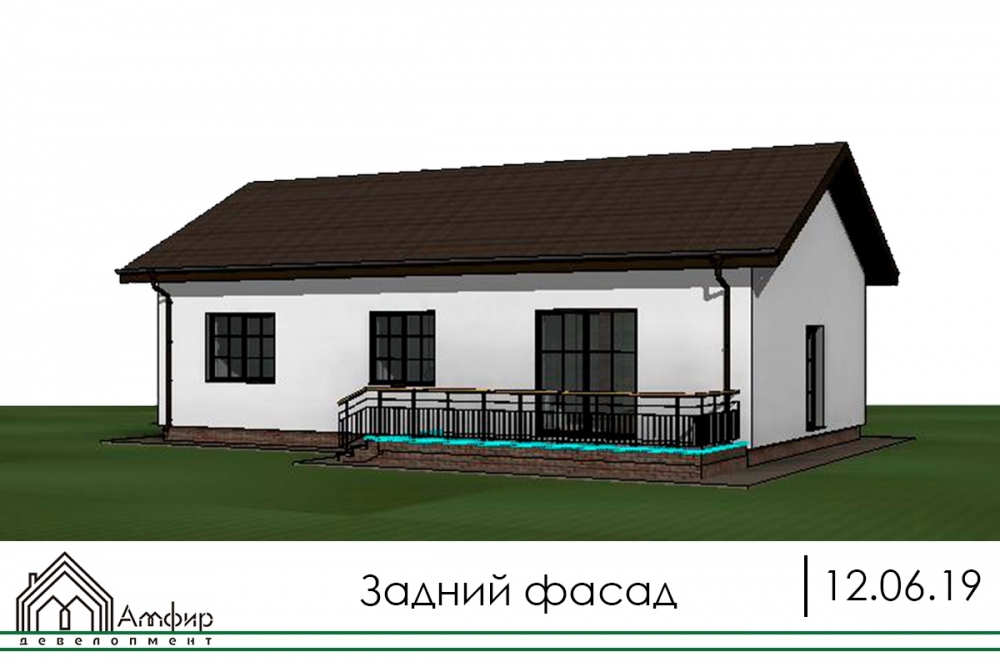 Задний фасад